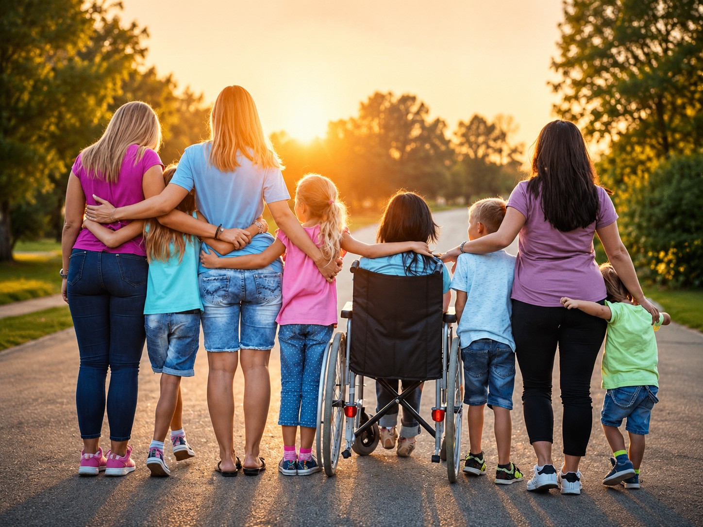 Bambini in attività con l'associazione Probabilità