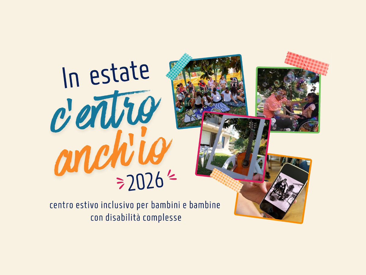 In estate c'entro anch'io 2026 - centro estivo inclusivo di Probabilità a.p.s.